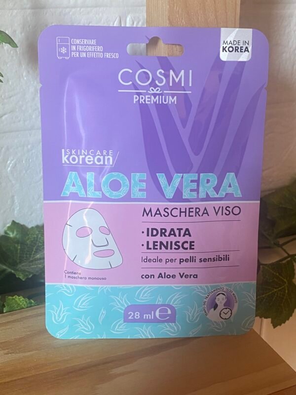 mascarilla coreana de aloe vera cosmi