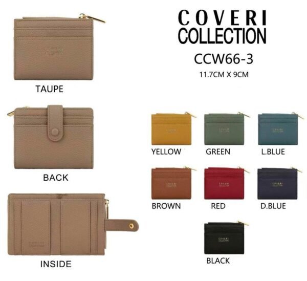 Tarjetero-Monedero Sintético