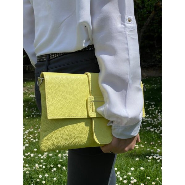 bandolera-piel-con-hebilla-CG57533-2 Bolso Bandolera en Piel Italiana