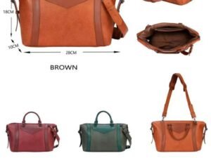 Bolso de Mano Sintético con Gran Capacidad